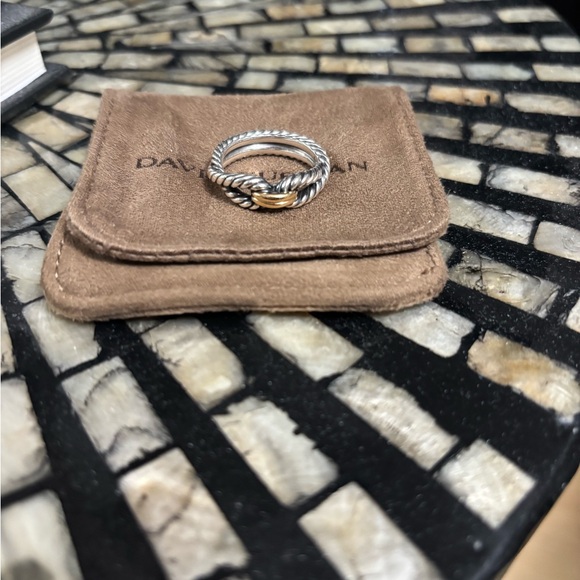 David Yurman Jewelry - David Yurman Two-Tone Cable Ring - Sterling Silver & 14K Gold